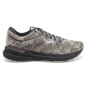 Brooks Adrenaline GTS 21 Women's Road Running Shoes Grey / Beige / Rose | USA-463195