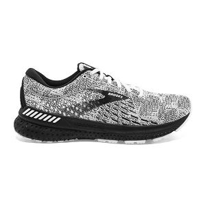 Brooks Adrenaline GTS 21 Women's Road Running Shoes White / Grey / Black | USA-750268