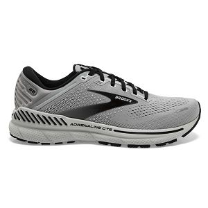 Brooks Adrenaline GTS 22 Men's Road Running Shoes Grey / Black | USA-729385