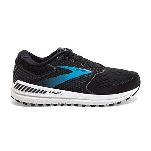 Brooks Ariel 20 Women's Road Running Shoes Black / Blue / White | USA-976420