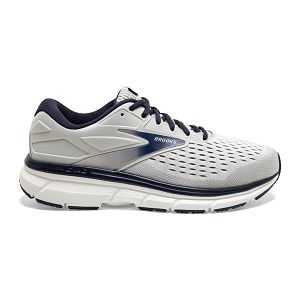 Brooks Dyad 11 Men's Road Running Shoes Grey / Navy | USA-731405