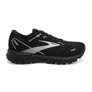 Brooks Ghost 14 GTX Women's Road Running Shoes Black / White | USA-458792