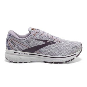 Brooks Ghost 14 Women's Road Running Shoes Grey / Purple | USA-194865