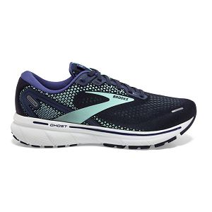 Brooks Ghost 14 Women's Road Running Shoes Navy / White | USA-269715