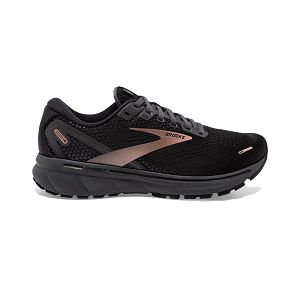 Brooks Ghost 14 Women's Road Running Shoes Black / Gold | USA-53867