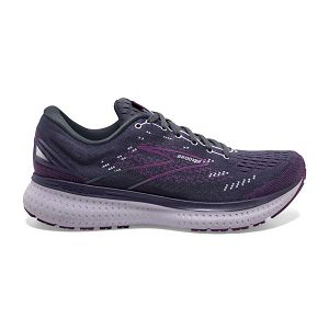 Brooks Glycerin 19 Women's Road Running Shoes Purple / Black / White | USA-516284