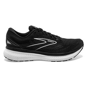 Brooks Glycerin 19 Women's Road Running Shoes Black / White | USA-850947