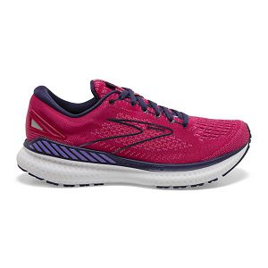 Brooks Glycerin GTS 19 Women's Road Running Shoes Red / Purple / White | USA-870924