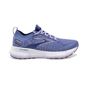 Brooks Glycerin StealthFit 20 Women's Road Running Shoes Blue / White | USA-823650