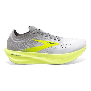 Brooks Hyperion Elite 2 Men's Road Running Shoes White / Silver / Yellow | USA-142058