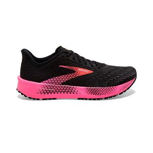 Brooks Hyperion Tempo Women's Road Running Shoes Black / Pink | USA-758964