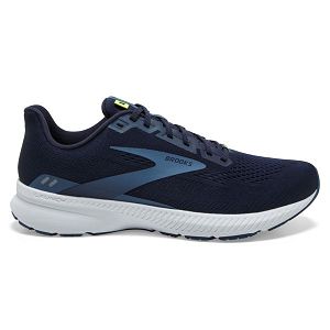 Brooks Launch 8 Men's Road Running Shoes Navy / Blue / White | USA-954602