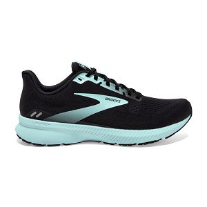 Brooks Launch 8 Women's Road Running Shoes Black / Blue | USA-268039