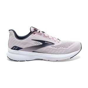 Brooks Launch 8 Women's Road Running Shoes Pink / Blue / White | USA-62897