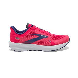 Brooks Launch 9 Women's Road Running Shoes Pink / Blue / White | USA-243807