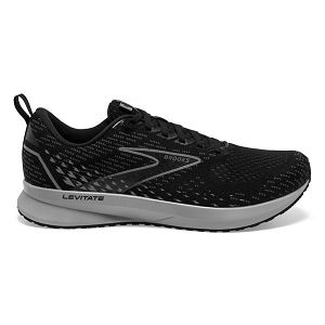 Brooks Levitate 5 Men's Road Running Shoes Black / Grey | USA-105384