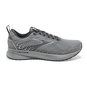 Brooks Levitate 5 Women's Road Running Shoes Grey / Black | USA-95741