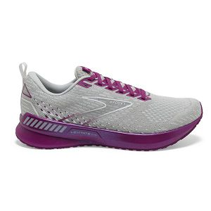 Brooks Levitate GTS 5 Women's Road Running Shoes Grey / Purple | USA-793652