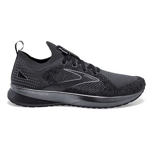 Brooks Levitate StealthFit 5 Men's Road Running Shoes Black / Grey | USA-45768