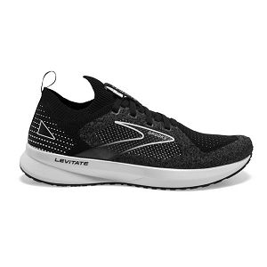 Brooks Levitate StealthFit 5 Women's Road Running Shoes Black / Grey / White | USA-138642