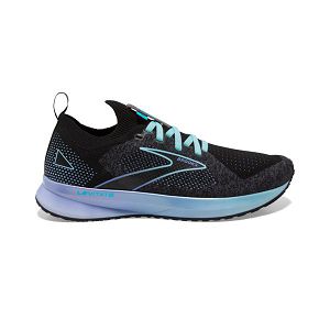 Brooks Levitate StealthFit 5 Women's Road Running Shoes Black / Blue / Purple | USA-705421