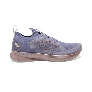 Brooks Levitate StealthFit 5 Women's Road Running Shoes Purple / Rose | USA-915347