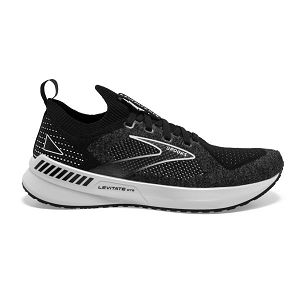 Brooks Levitate StealthFit GTS 5 Women's Road Running Shoes Black / Grey / White | USA-209815