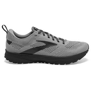 Brooks Revel 5 Men's Road Running Shoes Grey / Black | USA-913027