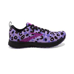 Brooks Revel 5 Women's Road Running Shoes Purple / Black | USA-641087