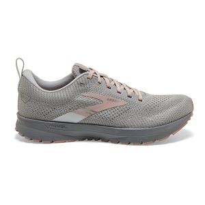 Brooks Revel 5 Women's Road Running Shoes Grey / Rose | USA-687590