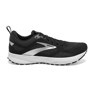 Brooks Revel 5 Women's Road Running Shoes Black / White | USA-981367