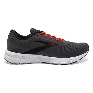 Brooks Signal 3 Men's Road Running Shoes Black / White / Red | USA-159026