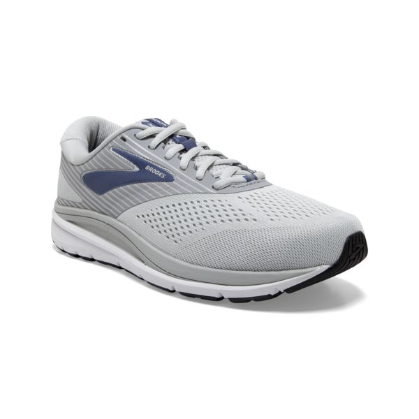 Brooks Addiction 14 Women's Road Running Shoes Grey / Blue / White | USA-691054