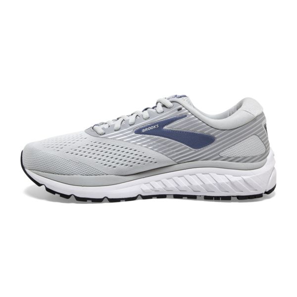 Brooks Addiction 14 Women's Road Running Shoes Grey / Blue / White | USA-691054