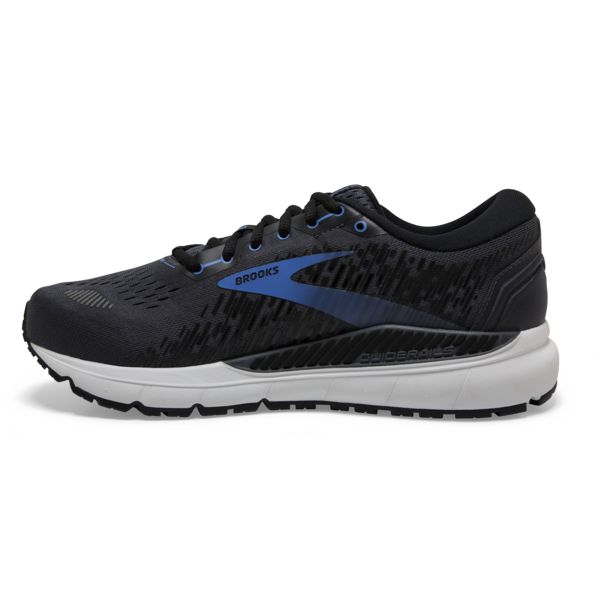 Brooks Addiction GTS 15 Men's Road Running Shoes Black / Blue / White | USA-920473