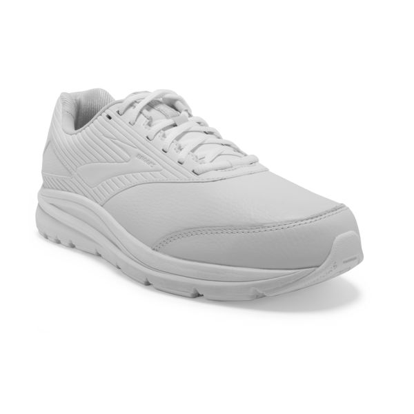 Brooks Addiction Walker 2 Men's Walking Shoes White | USA-304285