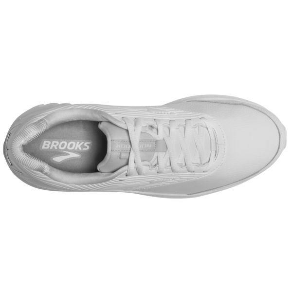 Brooks Addiction Walker 2 Men's Walking Shoes White | USA-304285