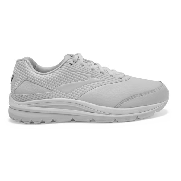 Brooks Addiction Walker 2 Men\'s Walking Shoes White | USA-304285