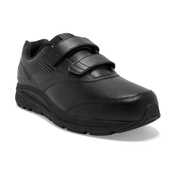 Brooks Addiction Walker V-Strap 2 Men's Walking Shoes Black | USA-539014