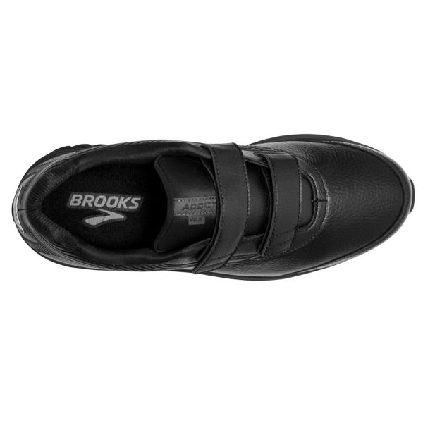 Brooks Addiction Walker V-Strap 2 Men's Walking Shoes Black | USA-539014