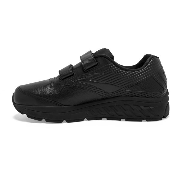 Brooks Addiction Walker V-Strap 2 Men's Walking Shoes Black | USA-539014