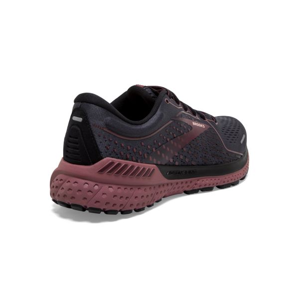 Brooks Adrenaline GTS 21 Women's Road Running Shoes Black / Brown | USA-265810