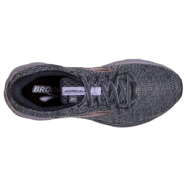 Brooks Adrenaline GTS 21 Women's Road Running Shoes Grey / Purple | USA-31658