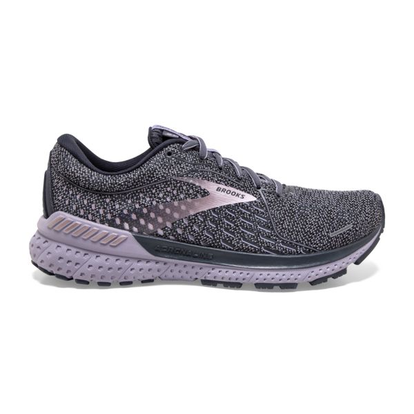 Brooks Adrenaline GTS 21 Women\'s Road Running Shoes Grey / Purple | USA-31658