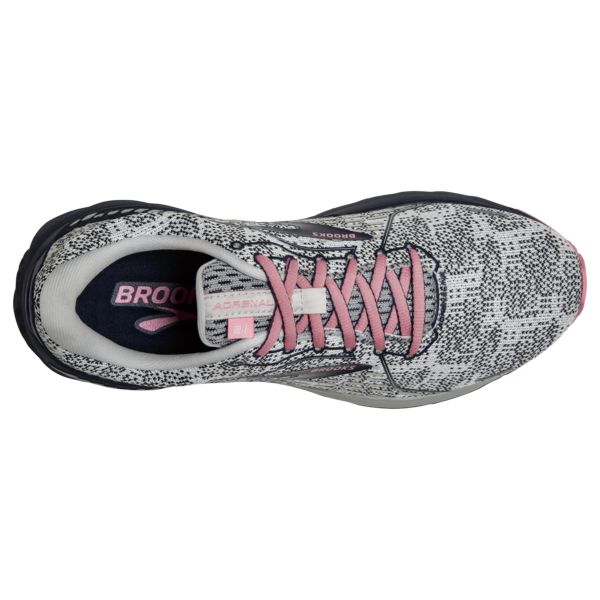 Brooks Adrenaline GTS 21 Women's Road Running Shoes White / Black / Coral | USA-729405