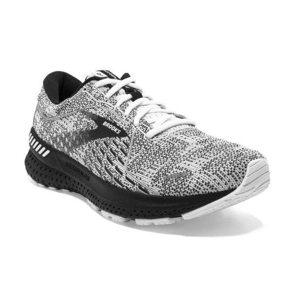 Brooks Adrenaline GTS 21 Women's Road Running Shoes White / Grey / Black | USA-750268