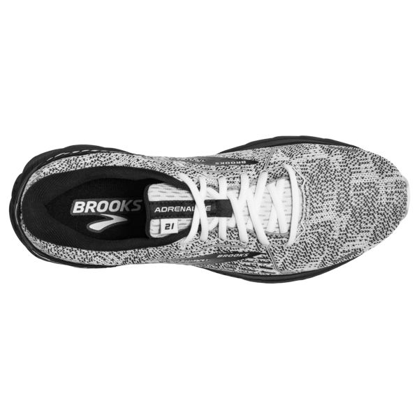 Brooks Adrenaline GTS 21 Women's Road Running Shoes White / Grey / Black | USA-750268