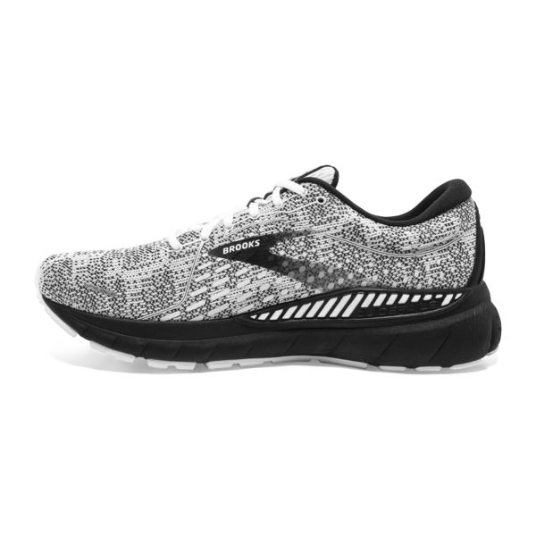 Brooks Adrenaline GTS 21 Women's Road Running Shoes White / Grey / Black | USA-750268