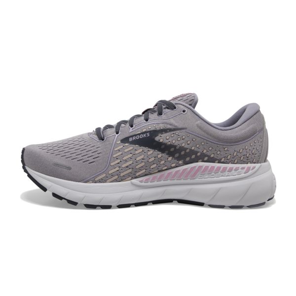 Brooks Adrenaline GTS 21 Women's Road Running Shoes Grey / Purple | USA-963710