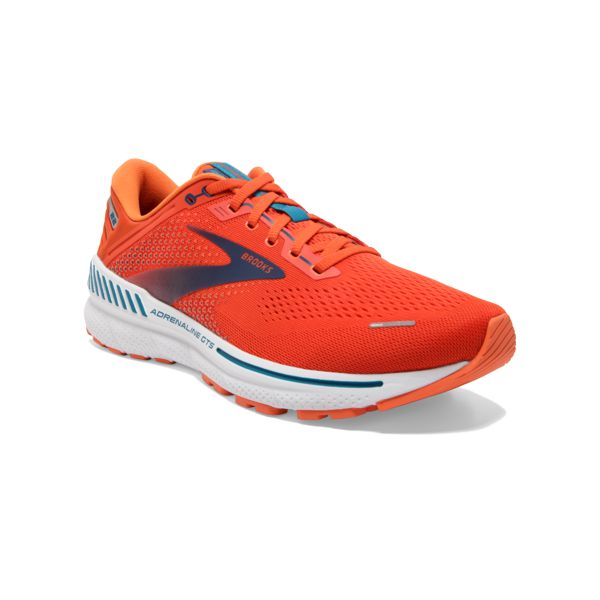 Brooks Adrenaline GTS 22 Men's Road Running Shoes Orange / Blue / White | USA-432051